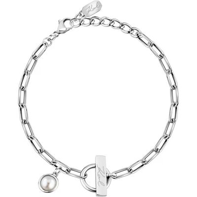 Karl Lagerfeld Stylový ocelový náramek pro ženy Pearl KLAYR06 Karl Lagerfeld Stylový ocelový náramek pro ženy Pearl KLAYR06