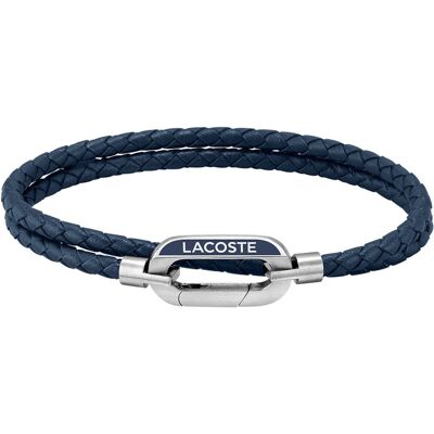 Lacoste Pánský kožený náramek Starboard 2040112 19 cm Lacoste Pánský kožený náramek Starboard 2040112 19 cm