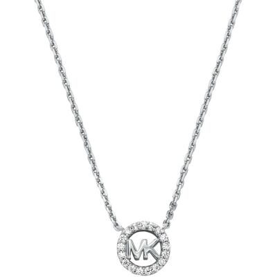 Michael Kors Módní stříbrný náhrdelník s kubickými zirkony MKC1726CZ040 Michael Kors Módní stříbrný náhrdelník s kubickými zirkony MKC1726CZ040