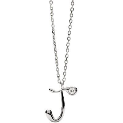 PDPAOLA Stříbrný náhrdelník písmeno "J" Initial CO02-B83-U (řetízek, přívěsek) PDPAOLA Stříbrný náhrdelník písmeno "J" Initial CO02-B83-U (řetízek, přívěsek)