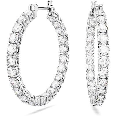 Swarovski Luxusní kruhové náušnice se zirkony Matrix 5647715 Swarovski Luxusní kruhové náušnice se zirkony Matrix 5647715