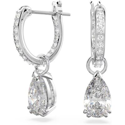 Swarovski Třpytivé náušnice kroužky s přívěsky 2v1 Millenia 5636716 Swarovski Třpytivé náušnice kroužky s přívěsky 2v1 Millenia 5636716
