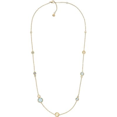 Skagen Pozlacený náhrdelník Sofie Sea Glass SKJ1895710 Skagen Pozlacený náhrdelník Sofie Sea Glass SKJ1895710