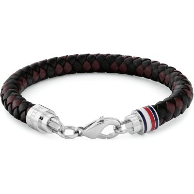 Tommy Hilfiger Módní kožený náramek pro muže Tyson 2790632 Tommy Hilfiger Módní kožený náramek pro muže Tyson 2790632