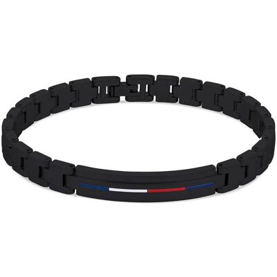Tommy Hilfiger Nadčasový černý náramek z oceli 2790312 Tommy Hilfiger Nadčasový černý náramek z oceli 2790312