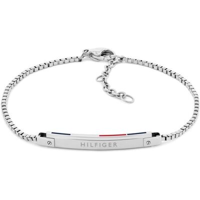 Tommy Hilfiger Originální ocelový náramek Linear 2780952 Tommy Hilfiger Originální ocelový náramek Linear 2780952