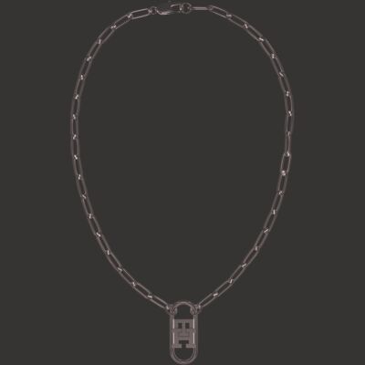 Tommy Hilfiger Stylový ocelový náhrdelník Monogram 2780725 Tommy Hilfiger Stylový ocelový náhrdelník Monogram 2780725