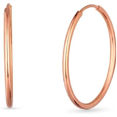 Vuch Nadčasové bronzové kruhy Yetta Rose Gold Vuch Nadčasové bronzové kruhy Yetta Rose Gold