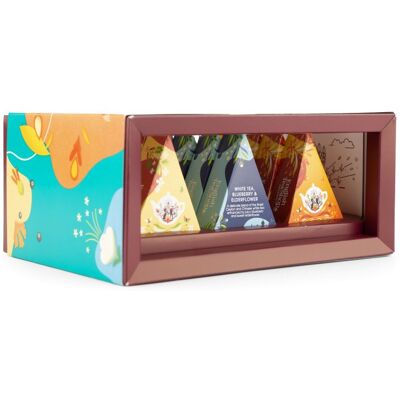 English Tea Shop Dárková kolekce Wellness 12 pyramidek BIO English Tea Shop Dárková kolekce Wellness 12 pyramidek BIO