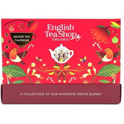 English Tea Shop Adventní kalendář Kompakt Červený BIO 25 sáčků English Tea Shop Adventní kalendář Kompakt Červený BIO 25 sáčků