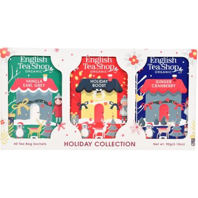 English Tea Shop Bílá vánoční kolekce čajů BIO 20 x 3 sáčků English Tea Shop Bílá vánoční kolekce čajů BIO 20 x 3 sáčků