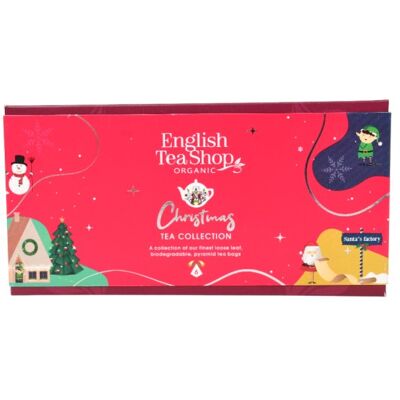 English Tea Shop Vánoční stromeček - Kolekce Červená kouzla BIO 6 pyramidek English Tea Shop Vánoční stromeček - Kolekce Červená kouzla BIO 6 pyramidek