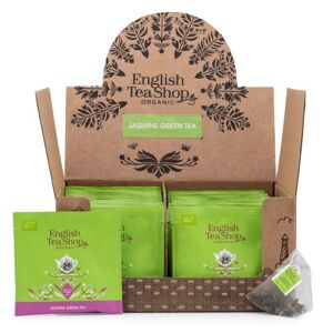 English Tea Shop Zelený čaj s jasmínem - sypaný čaj v pyramidce BIO 50 ks