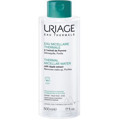 Uriage Termální Micelární Voda pro Kombinovanou a Mastnou Pleť (500 ml) Uriage Termální Micelární Voda pro Kombinovanou a Mastnou Pleť (500 ml)