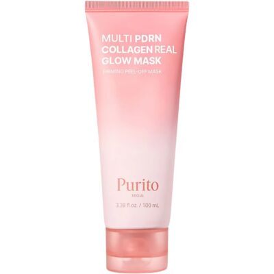 PURITO Rozjasňující maska Multi PDRN Collagen Real Glow Mask 100 ml PURITO Rozjasňující maska Multi PDRN Collagen Real Glow Mask 100 ml