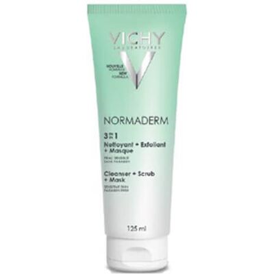 Vichy Normaderm - Čistič, Peeling & Maska 3-in-1 - Citlivá Pokožka Vichy Normaderm - Čistič, Peeling & Maska 3-in-1 - Citlivá Pokožka