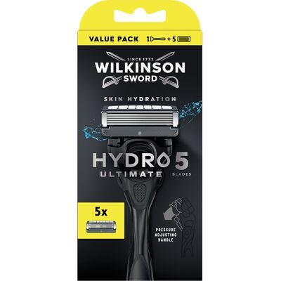 Wilkinson Sword Holicí strojek Hydro 5 Ultimate Skin Hydration + 5 hlavic Wilkinson Sword Holicí strojek Hydro 5 Ultimate Skin Hydration + 5 hlavic