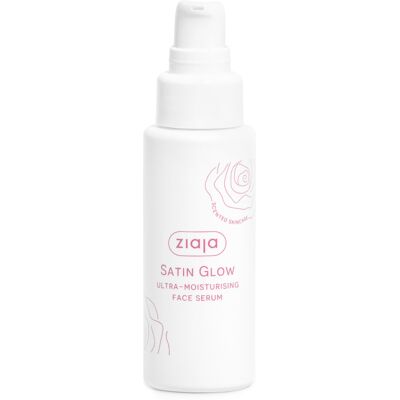Ziaja Ultra zvlhčující pleťové sérum Satin Glow Face Serum 50 ml Ziaja Ultra zvlhčující pleťové sérum Satin Glow Face Serum 50 ml
