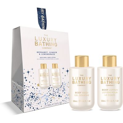 Grace Cole Dárková mini sada Bergamot, Zázvor & Lemongrass 2 ks Grace Cole Dárková mini sada Bergamot, Zázvor & Lemongrass 2 ks