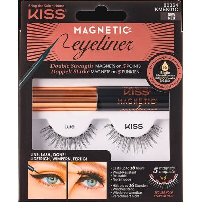 Kiss Magnetický Oční Linka a Sada Řas Lure - Sada Řas Kiss Magnetický Oční Linka a Sada Řas Lure - Sada Řas