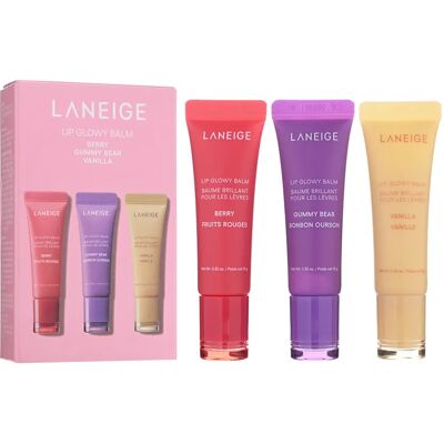 Laneige Dárková sada Lip Glow Balm Trio Laneige Dárková sada Lip Glow Balm Trio