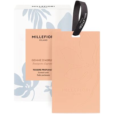 Millefiori Milano Vonná karta Gemme D´Agrumi Scented Cards 3 ks Millefiori Milano Vonná karta Gemme D´Agrumi Scented Cards 3 ks
