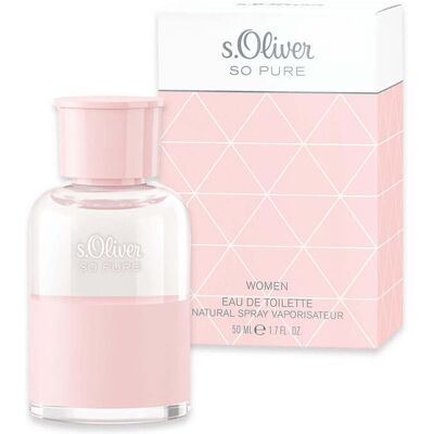 s.Oliver So Pure Eau de Toilette pro Ženy - 50 ml s.Oliver So Pure Eau de Toilette pro Ženy - 50 ml
