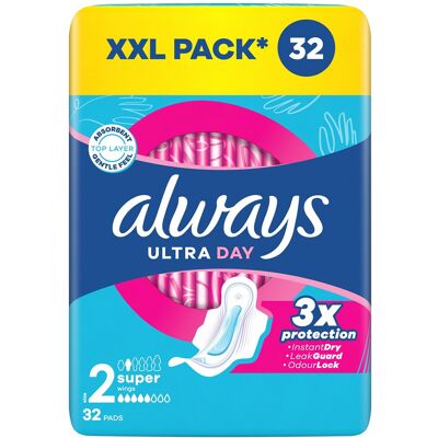 Always Hygienické vložky Ultra Day Super Quatro 32 ks Always Hygienické vložky Ultra Day Super Quatro 32 ks