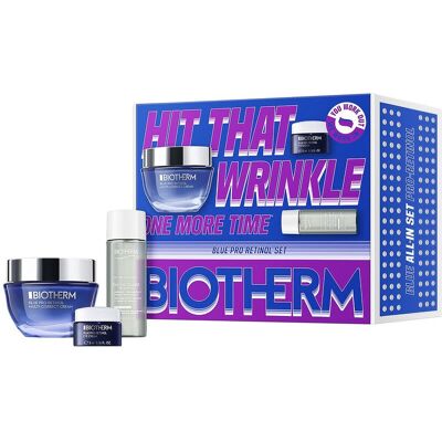 Biotherm Dárková sada Hit That Wrinkle Blue All-in Set Biotherm Dárková sada Hit That Wrinkle Blue All-in Set