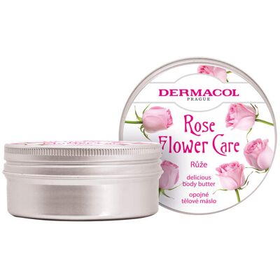 Tělové máslo s růží Dermacol - Výživné, Voňavé, 75ml Tělové máslo s růží Dermacol - Výživné, Voňavé, 75ml