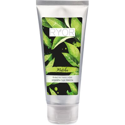 RYOR Krém na ruce s vůní zeleného čaje Matcha 100 ml RYOR Krém na ruce s vůní zeleného čaje Matcha 100 ml
