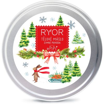 RYOR Tělové máslo ePiPí Zimní Pohoda 200 ml RYOR Tělové máslo ePiPí Zimní Pohoda 200 ml