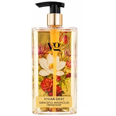 Vivian Gray Tekuté mýdlo na ruce Graceful Magnolia Cream Soap 350 ml Vivian Gray Tekuté mýdlo na ruce Graceful Magnolia Cream Soap 350 ml