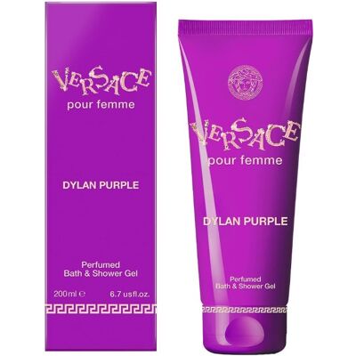 Fialový Dylan sprchový gel od Versace - Elegantní & Dlouhotrvající Fialový Dylan sprchový gel od Versace - Elegantní & Dlouhotrvající