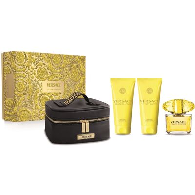 Dárková sada Yellow Diamond od Versace - Parfém, Tělové mléko, Sprchový gel Dárková sada Yellow Diamond od Versace - Parfém, Tělové mléko, Sprchový gel