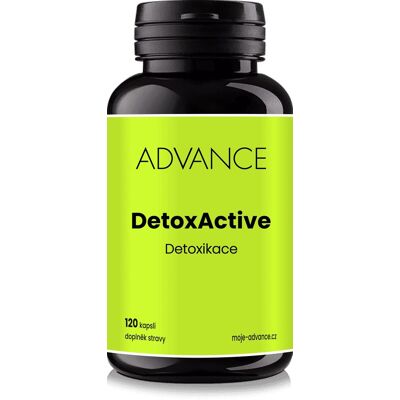 Advance Nutraceutics DetoxActive - Podpora jater a střev - 120 kapslí Advance Nutraceutics DetoxActive - Podpora jater a střev - 120 kapslí