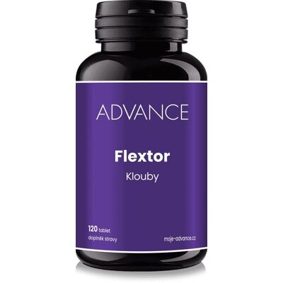 Advance Nutraceutics Flextor - podpora kloubů - 120 tablet Advance Nutraceutics Flextor - podpora kloubů - 120 tablet
