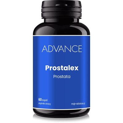 Advance Nutraceutics Prostalex - Přirozená podpora prostaty, močových cest a močového měchýře - Potravinový doplněk Advance Nutraceutics Prostalex - Přirozená podpora prostaty, močových cest a močového měchýře - Potravinový doplněk