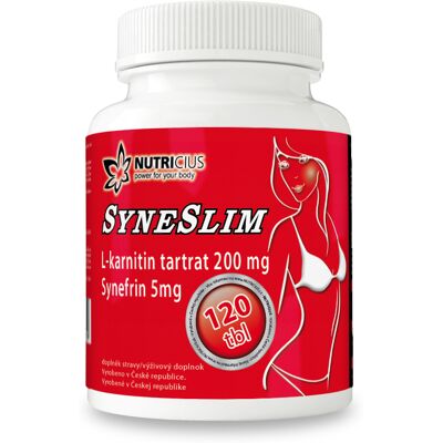 Nutricius Syneslim Synefrin + L-Karnitin - Doplněk stravy Nutricius Syneslim Synefrin + L-Karnitin - Doplněk stravy