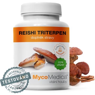 MycoMedica Reishi Triterpen - Doplňky stravy MycoMedica Reishi Triterpen - Doplňky stravy
