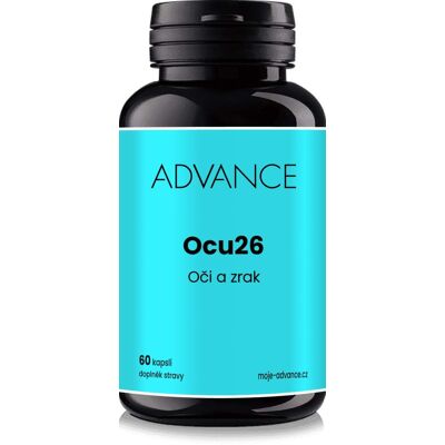 Advance Nutraceutics Ocu26 - Podpora zdraví očí - 60 kapslí Advance Nutraceutics Ocu26 - Podpora zdraví očí - 60 kapslí