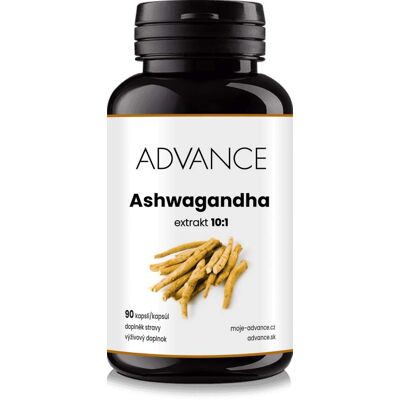 Advance Nutraceutics Ashwagandha 90 Kapslí - Doplněk stravy Advance Nutraceutics Ashwagandha 90 Kapslí - Doplněk stravy
