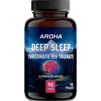 Aroha Magnesium Threonate & Taurate 90 kapslí Aroha Magnesium Threonate & Taurate 90 kapslí
