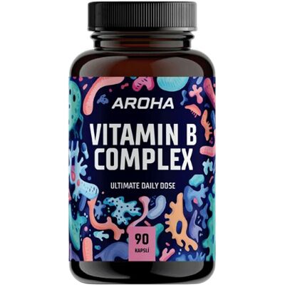 Aroha Vitamin B Complex 90 kapslí Aroha Vitamin B Complex 90 kapslí