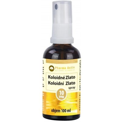 Pharma Activ Koloidní zlato ve spreji (10ppm) 100 ml Pharma Activ Koloidní zlato ve spreji (10ppm) 100 ml