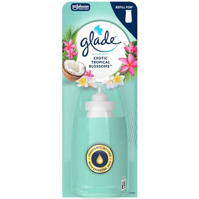 Glade Náplň do osvěžovače vzduchu Sense & Spray Exotic Tropical Blossoms 18 ml Glade Náplň do osvěžovače vzduchu Sense & Spray Exotic Tropical Blossoms 18 ml