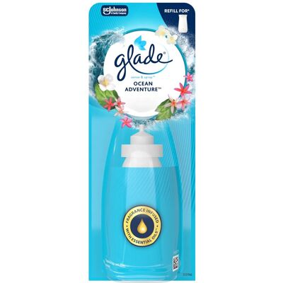 Glade Náplň do osvěžovače vzduchu Sense & Spray Ocean Adventure 18 ml Glade Náplň do osvěžovače vzduchu Sense & Spray Ocean Adventure 18 ml