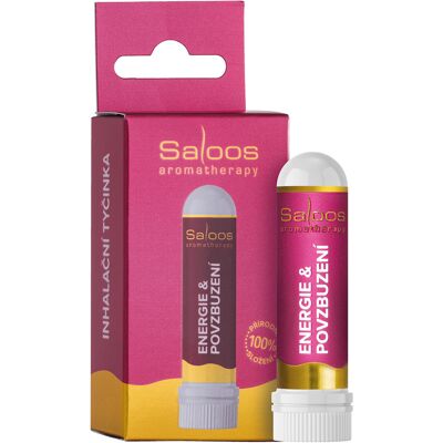 Saloos Inhalační tyčinka Energie & Povzbuzení Saloos Inhalační tyčinka Energie & Povzbuzení