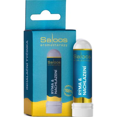 Saloos Inhalační tyčinka Rýma & Nachlazení Saloos Inhalační tyčinka Rýma & Nachlazení