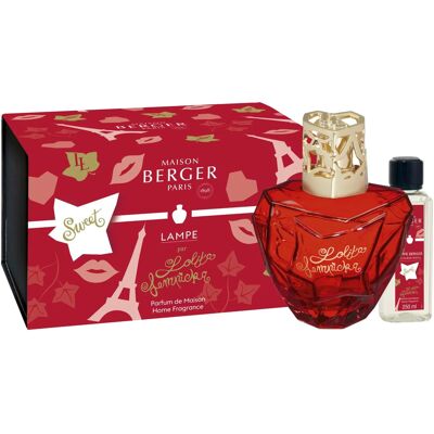 Maison Berger Paris Dárková sada katalytická lampa Lolita Lempicka červená + náplň Lolita Lempicka Sweet 250 ml Maison Berger Paris Dárková sada katalytická lampa Lolita Lempicka červená + náplň Lolita Lempicka Sweet 250 ml